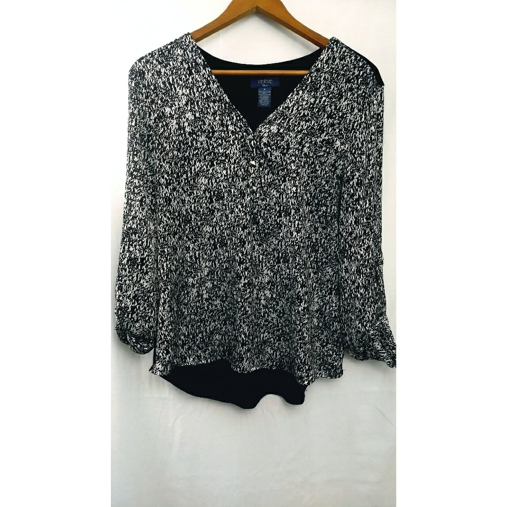 Verve Blues blouse